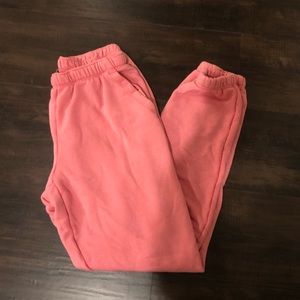 PINK AERIE JOGGERS